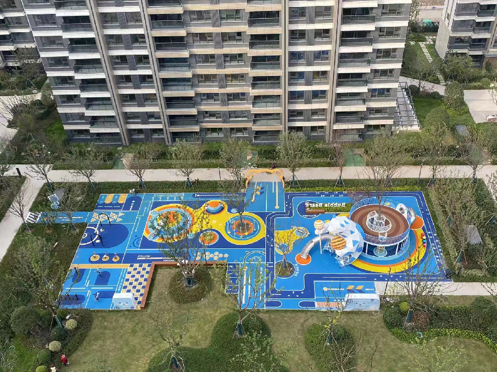 星空·体育圆满完成上海招商公馆儿童游乐区项目施工